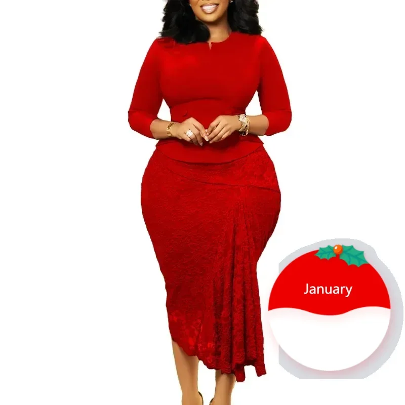 Dashiki African Dresses for Women Elegant 2025 African 3/4 Sleeve Lace Party Evening Bodycon Long Dress Outfits African Clothing
Dashiki African Dresses for Women Elegant 2025 African 3/4 Sleeve Lace Party Evening Bodycon Long Dress Outfits African Clothing