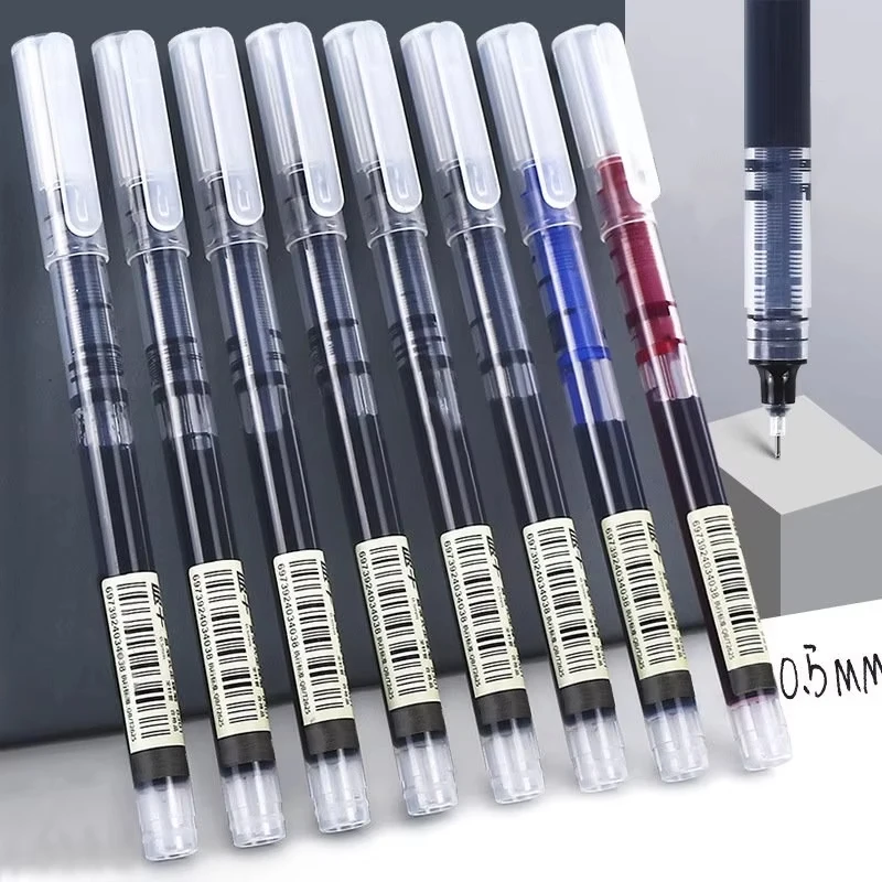 10 шт. высококачественных гелевых ручек с игольчатым наконечником 0,5 мм, черные, синие, красные чернила, прямое жидкое письмо, для школы и офиса, канцелярские товары
10 шт. высококачественных гелевых ручек с игольчатым наконечником 0,5 мм, черные, синие, красные чернила, прямое жидкое письмо, для школы и офиса, канцелярские товары