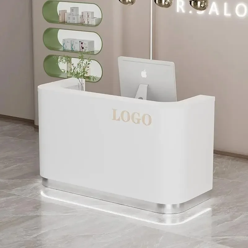 Checkout page Clothing store Bar counter Shop Small simple modern paint reception table
Checkout page Clothing store Bar counter Shop Small simple modern paint reception table