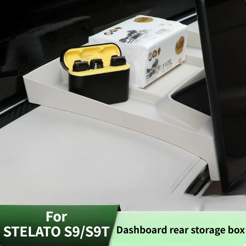 For STELATO S9/S9T dashboard rear storage box silicone protective mat anti-slip protective pad modification accessories
For STELATO S9/S9T dashboard rear storage box silicone protective mat anti-slip protective pad modification accessories