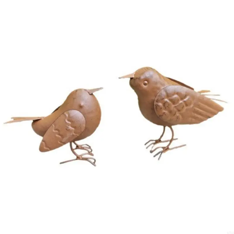 2Pcs Garden Statues Yard Ornament Iron Bird Ornament Animal Statue Sculpture Tree Decoration Outdoor Decoration Garden 87HA
2Pcs Garden Statues Yard Ornament Iron Bird Ornament Animal Statue Sculpture Tree Decoration Outdoor Decoration Garden 87HA