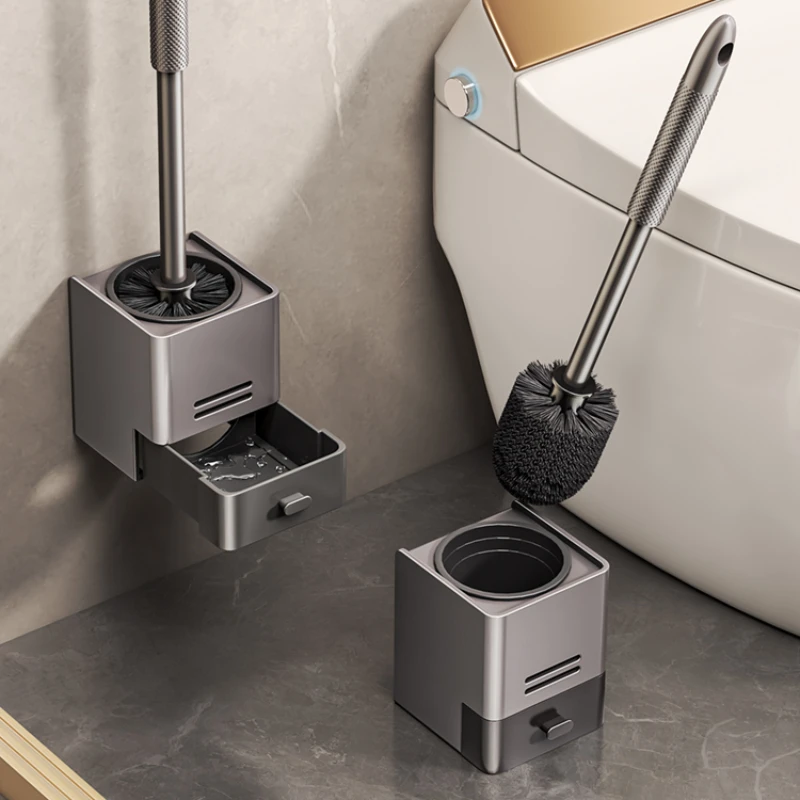 *Toilet brush wall mounted storage rack for household use, no dead corners, toilet, bathroom, no punching cleaning toilet brush
*Toilet brush wall mounted storage rack for household use, no dead corners, toilet, bathroom, no punching cleaning toilet brush