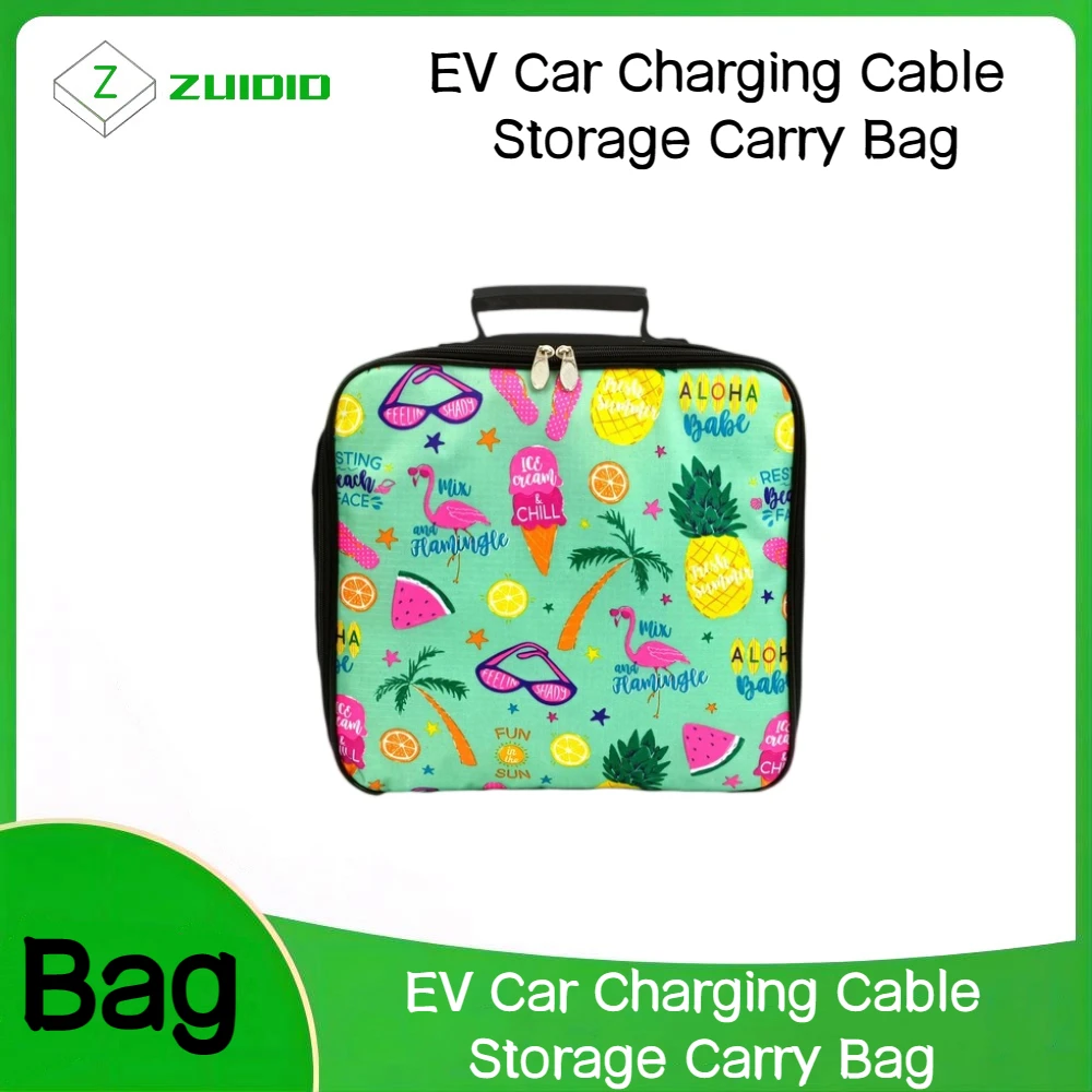 EV Car Charging Cable Storage Carry Bag For Electric Vehicle Charger Plugs Sockets Waterproof Fire Retardant Equipment Container
EV Car Charging Cable Storage Carry Bag For Electric Vehicle Charger Plugs Sockets Waterproof Fire Retardant Equipment Container