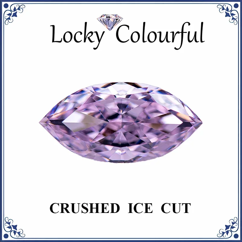 Cubic Zirconia Crushed Ice Cut Marquise Shape Light Pink Color Charms Beads for Diy Jewelry Making Ring Materials No Certificate
Cubic Zirconia Crushed Ice Cut Marquise Shape Light Pink Color Charms Beads for Diy Jewelry Making Ring Materials No Certificate