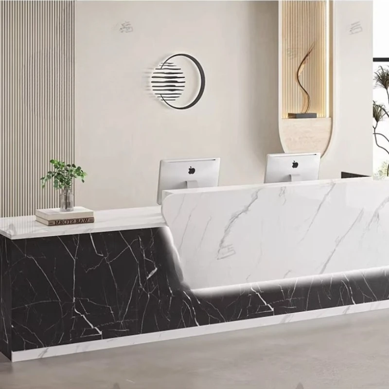 Business Reception Desk Supermarket Pharmacy Clothing Store Decor Reception Desk Modern Small Comptoir Caisse Corner Furniture
Business Reception Desk Supermarket Pharmacy Clothing Store Decor Reception Desk Modern Small Comptoir Caisse Corner Furniture