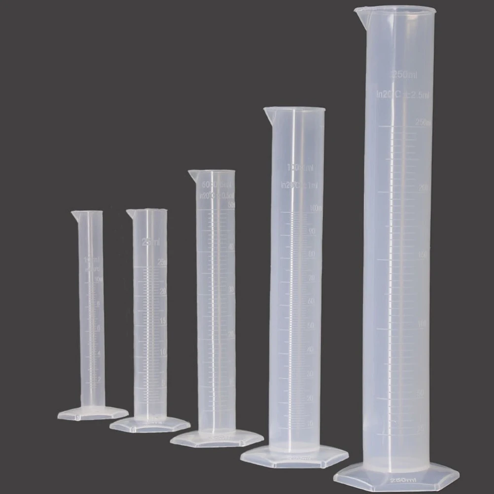 1 Set Plastic Graduated Cylinder Measuring Cup Beaker Set With Scale Science Lab Tools For School University Training
1 Set Plastic Graduated Cylinder Measuring Cup Beaker Set With Scale Science Lab Tools For School University Training