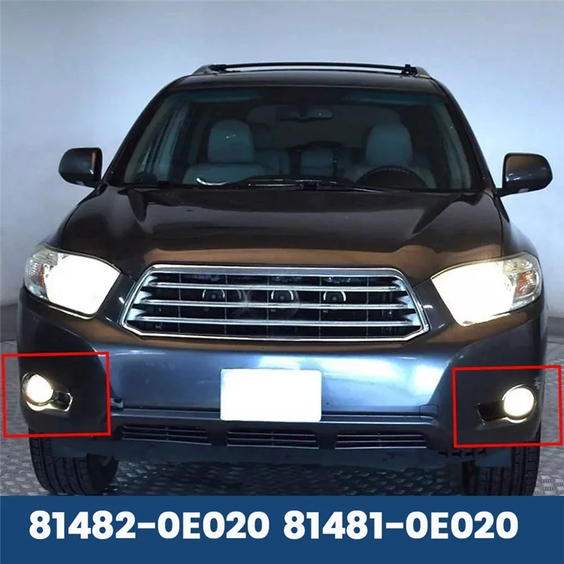 Trending 1Pair Front Bumper Fog Lamps Lights Lamps Trim Cover For Toyota Highlander 2009-2015 81482-0E020 81481-0E020
Trending 1Pair Front Bumper Fog Lamps Lights Lamps Trim Cover For Toyota Highlander 2009-2015 81482-0E020 81481-0E020
