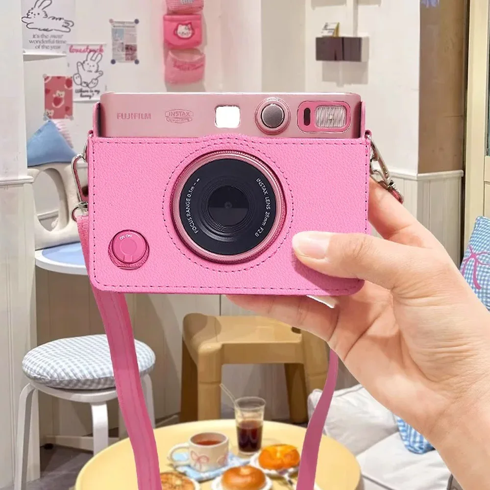 Pink Camera Bag With Shoulder Strap Instant Camera Accessories For Fujifilm Instax Mini EVO, PU Leather Shockproof Storage Sleev
Pink Camera Bag With Shoulder Strap Instant Camera Accessories For Fujifilm Instax Mini EVO, PU Leather Shockproof Storage Sleev