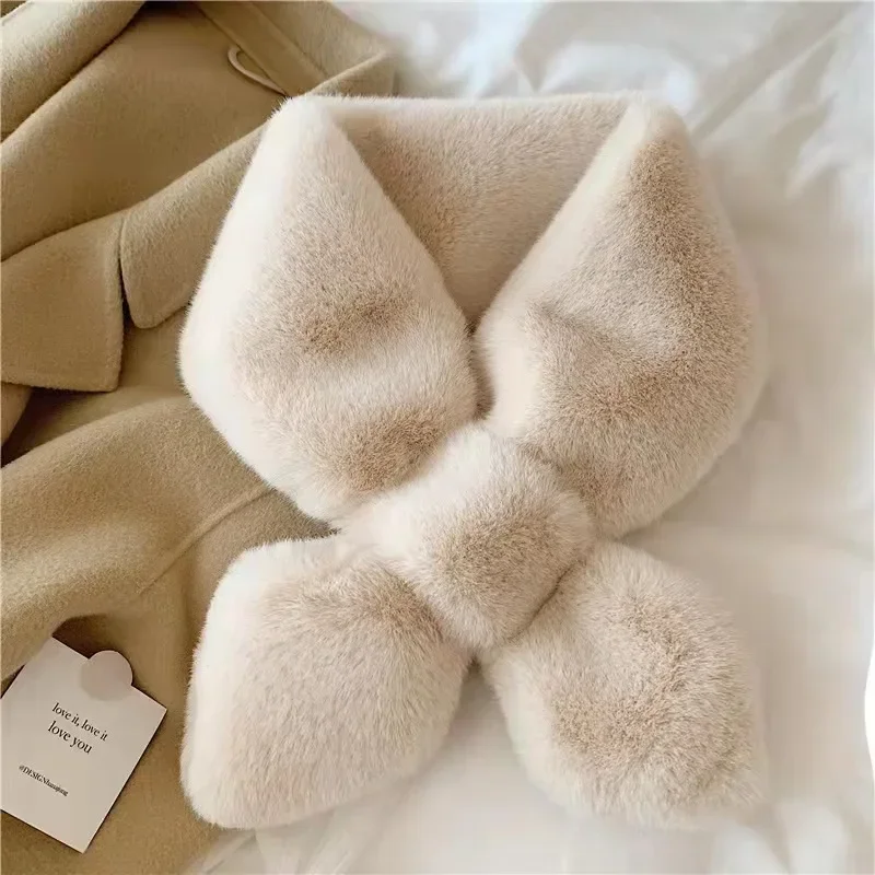 2021 New Scarf Korea Lady Style Solid Color Warm Imitation Rabbit Fur Cross Scarf Plush Fur Collar Fake Collar
2021 New Scarf Korea Lady Style Solid Color Warm Imitation Rabbit Fur Cross Scarf Plush Fur Collar Fake Collar
