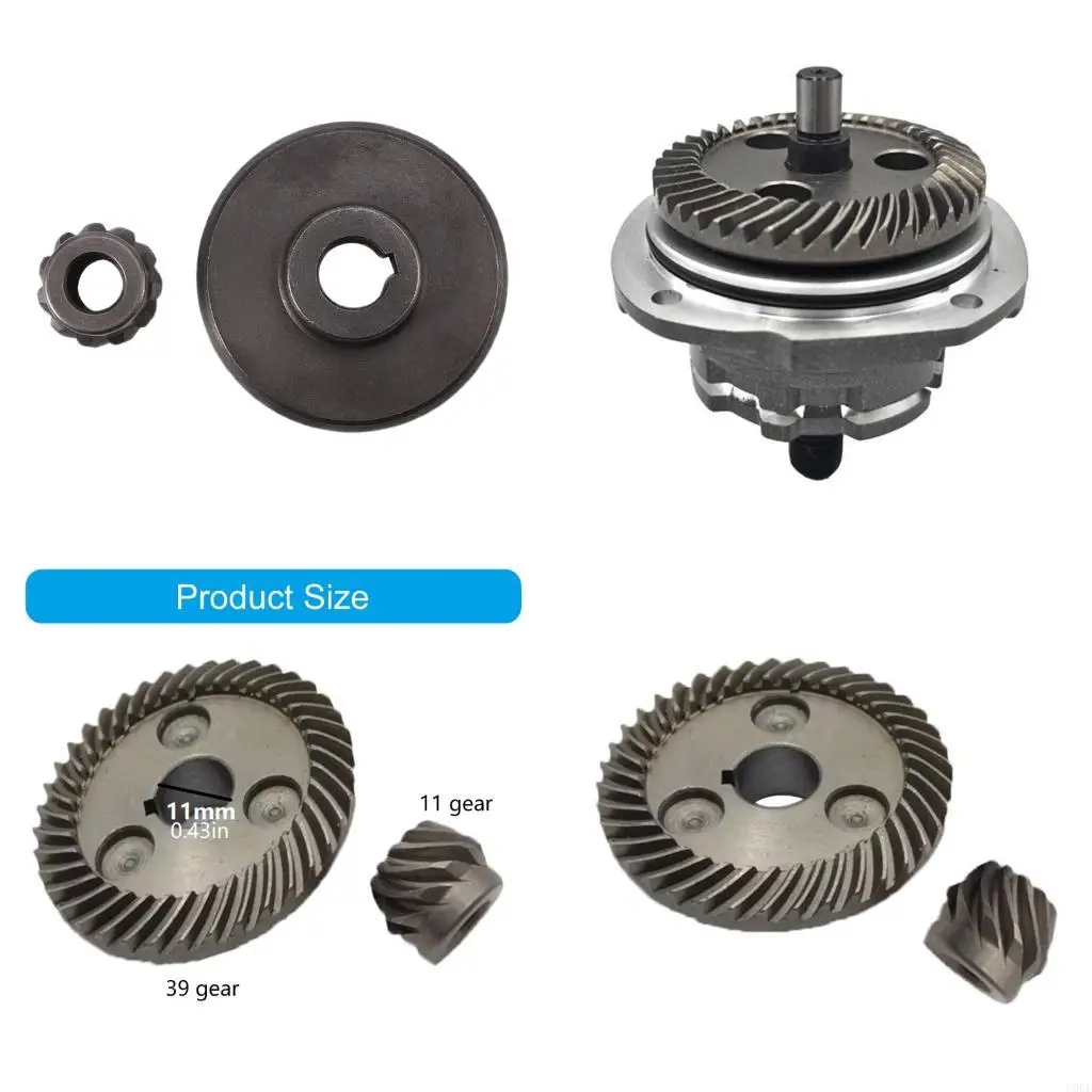 39T 11T Angled Grinder Gears Smooth Power Transfer Heavy Duty Metal Construction Enhancing Durability Easy Installation
39T 11T Angled Grinder Gears Smooth Power Transfer Heavy Duty Metal Construction Enhancing Durability Easy Installation