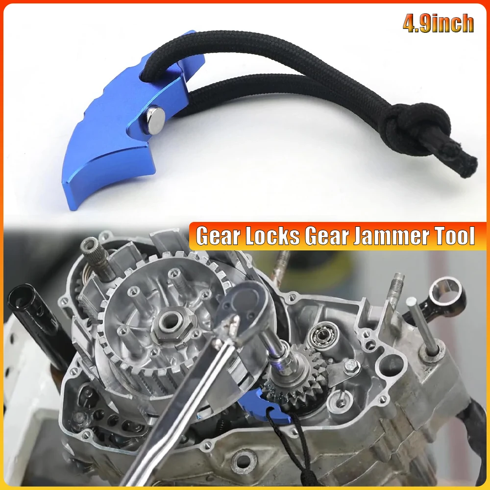 4.9inch Gear Locks Gear Jammer Tool Compatible with Most ATVs and Motorcycles, Many Transmissions and CVT Systems
4.9inch Gear Locks Gear Jammer Tool Compatible with Most ATVs and Motorcycles, Many Transmissions and CVT Systems