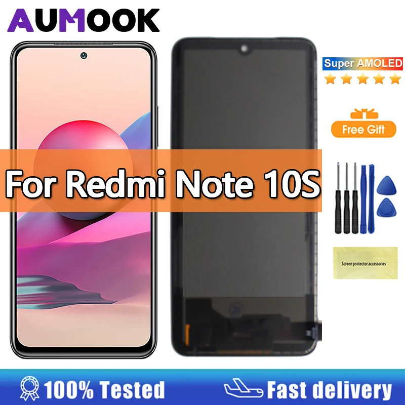 6.43"AMOLED Display For Xiaomi Redmi Note 10S LCD Display Touch Screen Digitizer Assembly For Redmi Note 10 4G Display
6.43"AMOLED Display For Xiaomi Redmi Note 10S LCD Display Touch Screen Digitizer Assembly For Redmi Note 10 4G Display