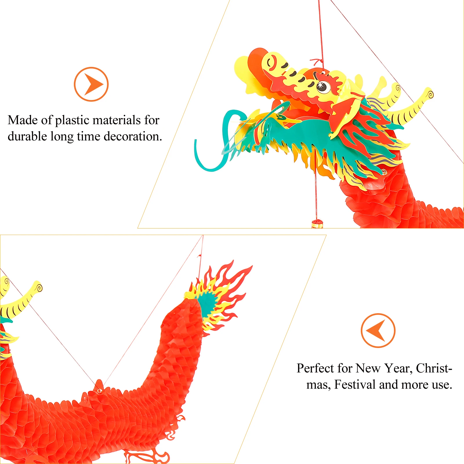 Dragon Plastic Decoration New Year Christmas Festival Ornaments Laternen New Year Lantern Bastelset
Dragon Plastic Decoration New Year Christmas Festival Ornaments Laternen New Year Lantern Bastelset