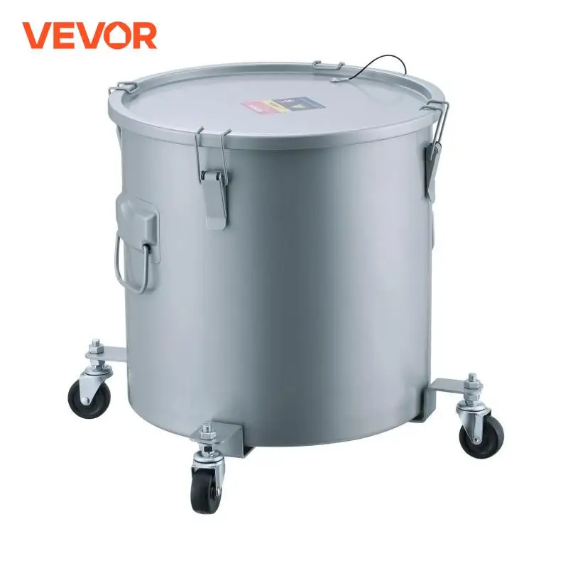 VEVOR 10 Gallon Fryer Grease Bucket Oil Disposal Caddy with Caster Base Carbon Steel Rust-Proof Coating Oil Transport Container
VEVOR 10 Gallon Fryer Grease Bucket Oil Disposal Caddy with Caster Base Carbon Steel Rust-Proof Coating Oil Transport Container