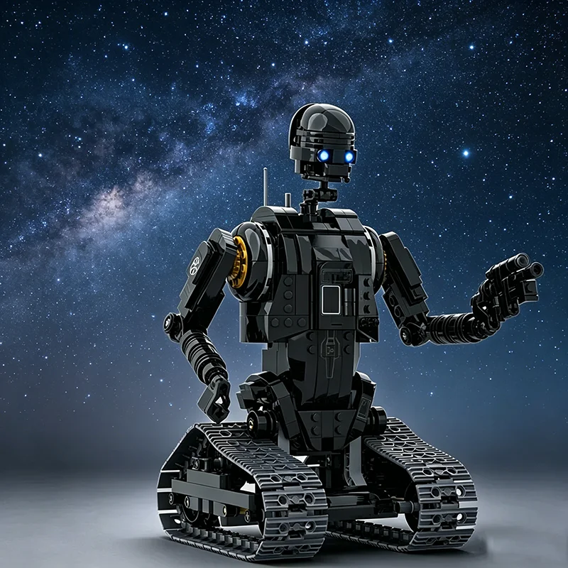 RC Security Robot Building Blocks 588PCS Remote Control Model Bricks With Lights Educational DIY Toy Gift For Teenagers
RC Security Robot Building Blocks 588PCS Remote Control Model Bricks With Lights Educational DIY Toy Gift For Teenagers