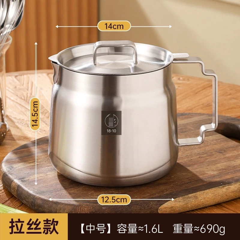 Кастрюля для масляного фильтра из нержавеющей стали 316L, бытовой с фильтрующей сеткой, большой емкости, резервуар для хранения масла, фильтр для остатков масла, фритюрница
Кастрюля для масляного фильтра из нержавеющей стали 316L, бытовой с фильтрующей сеткой, большой емкости, резервуар для хранения масла, фильтр для остатков масла, фритюрница