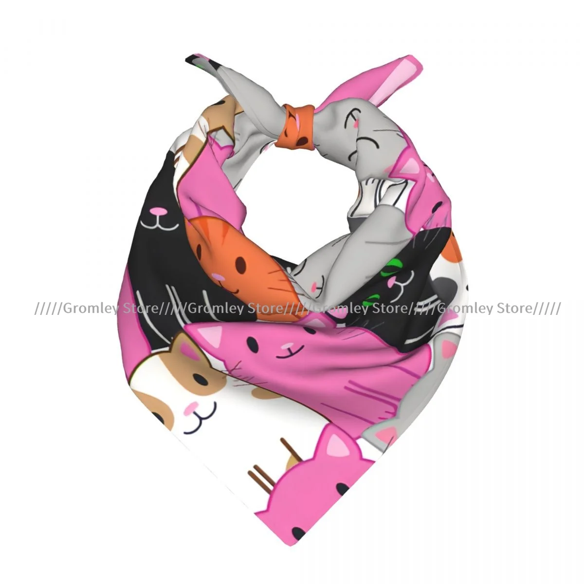 Funny Cartoon Cats Square Towel Multifunctional Neck Scarf Hair Bandana
Funny Cartoon Cats Square Towel Multifunctional Neck Scarf Hair Bandana