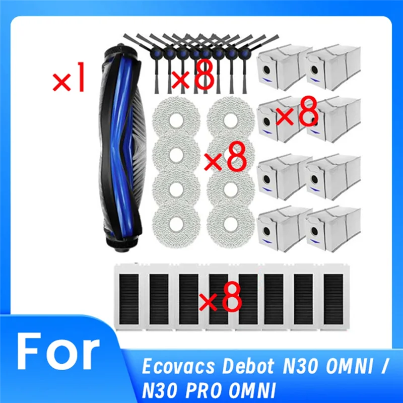 HHO-для Ecovacs Debot N30 OMNI/N30 PRO OMNI, сменная щетка для пылесоса, фильтр, мешок для пыли, тканевый чехол, комплект
HHO-для Ecovacs Debot N30 OMNI/N30 PRO OMNI, сменная щетка для пылесоса, фильтр, мешок для пыли, тканевый чехол, комплект