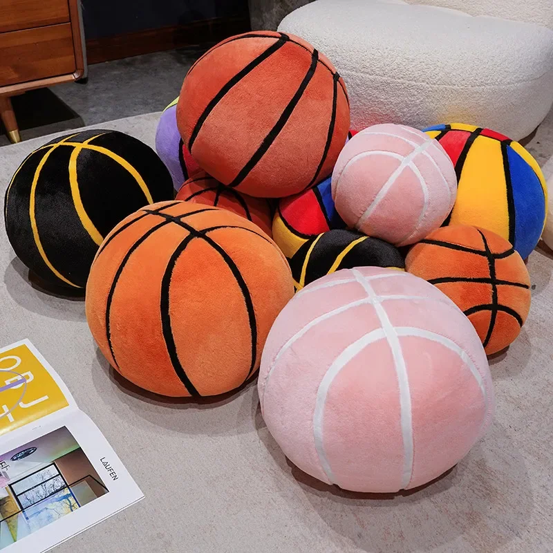 High Quality Basketball Plush Cushion Realistic Sports Ball Shaped Stuffed Pillow Soft Fluffy Throw Pillow for Home Decor Gifts
High Quality Basketball Plush Cushion Realistic Sports Ball Shaped Stuffed Pillow Soft Fluffy Throw Pillow for Home Decor Gifts