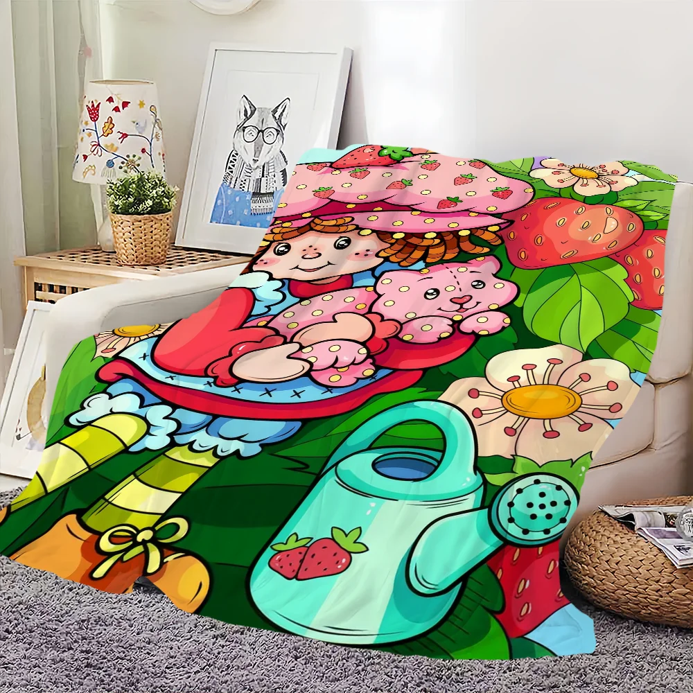Cute S-Strawberry S-Shortcake Blanket Skin friendly comfort warm soft plush blanket suitable sofa living room office bedroom
Cute S-Strawberry S-Shortcake Blanket Skin friendly comfort warm soft plush blanket suitable sofa living room office bedroom