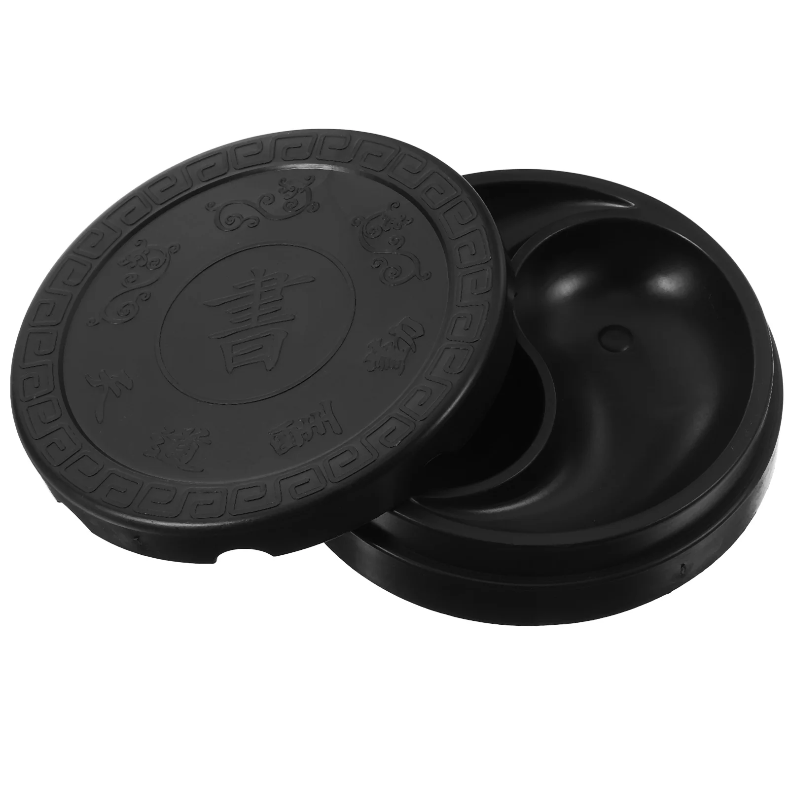 Plastic Inkstone Calligraphy Accessories Round Composite Material Durable Practical Smooth Surface Ink Stick
Plastic Inkstone Calligraphy Accessories Round Composite Material Durable Practical Smooth Surface Ink Stick
