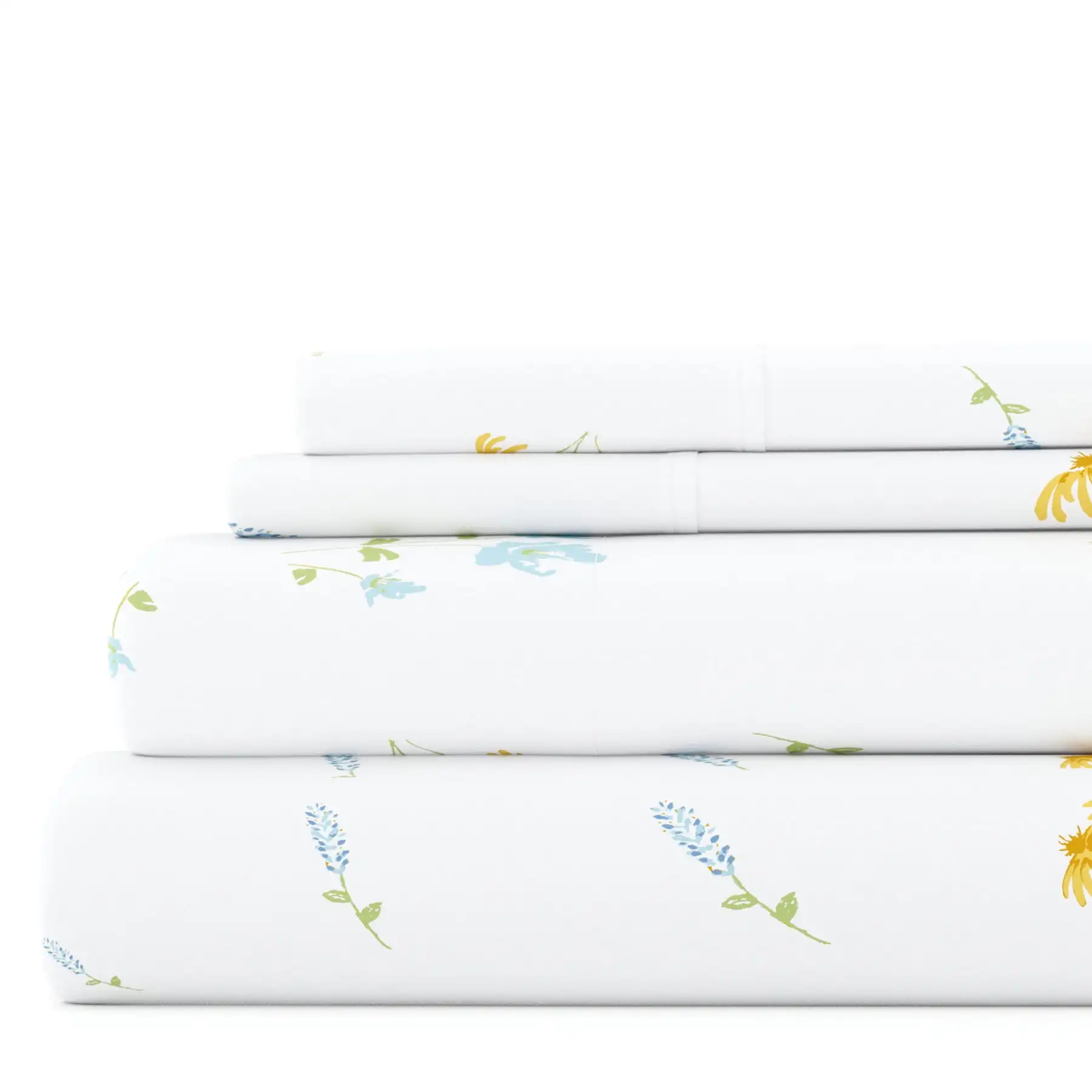 4 Piece Pattern Microfiber Bed Sheets Set, Light Blue Bluebirds, California King
4 Piece Pattern Microfiber Bed Sheets Set, Light Blue Bluebirds, California King