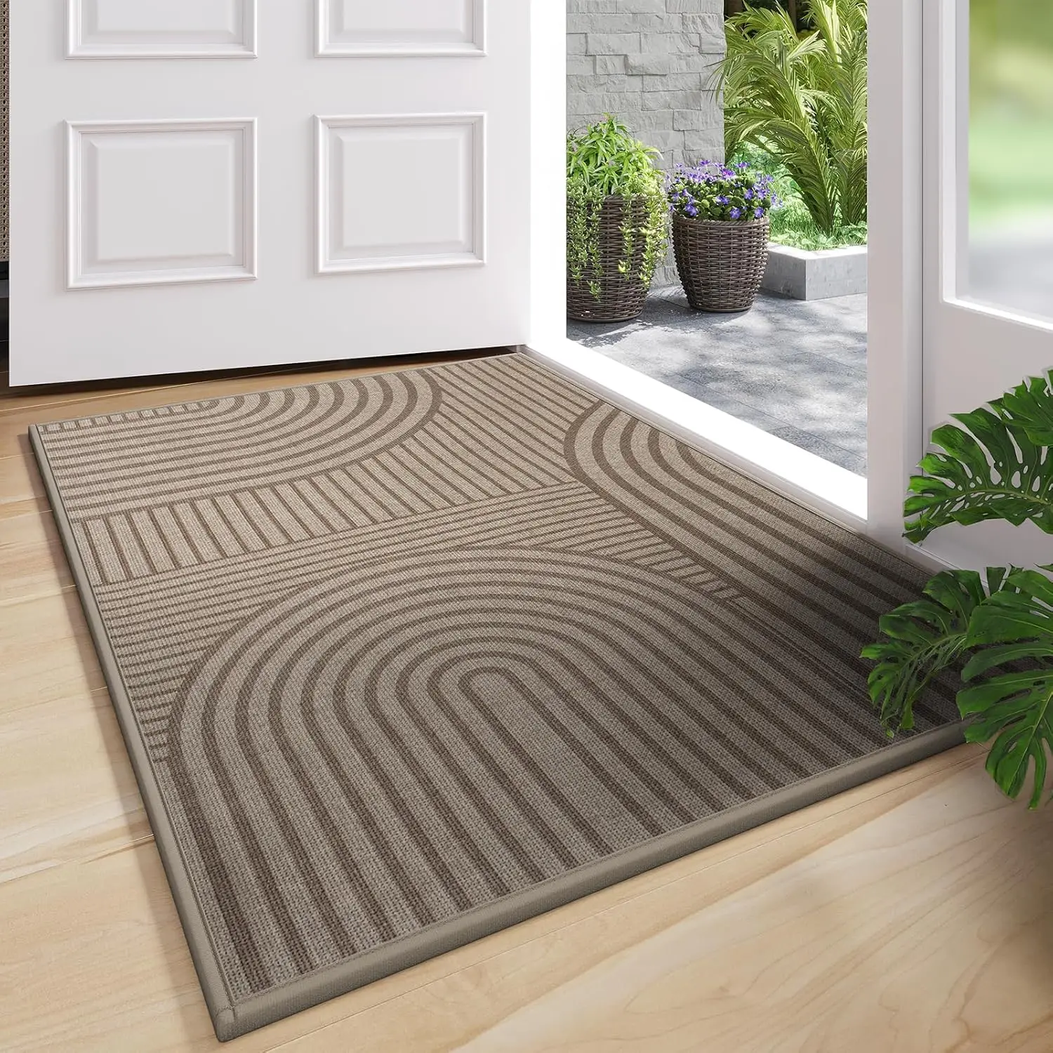 Front Door Mat 24''x35'', Absorbent Muddy Dirt Resist Washable Non Slip Low-Profile Indoor Doormat, Easy Clean Welcome Entryw
Front Door Mat 24''x35'', Absorbent Muddy Dirt Resist Washable Non Slip Low-Profile Indoor Doormat, Easy Clean Welcome Entryw