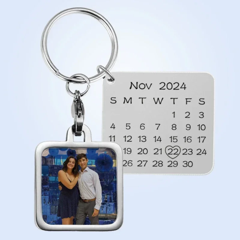 Square Calendar Card Keychain DIY Photo Frame Headshot Personalized Design Customized Couple Family Travel Commemorative Gifts
Square Calendar Card Keychain DIY Photo Frame Headshot Personalized Design Customized Couple Family Travel Commemorative Gifts