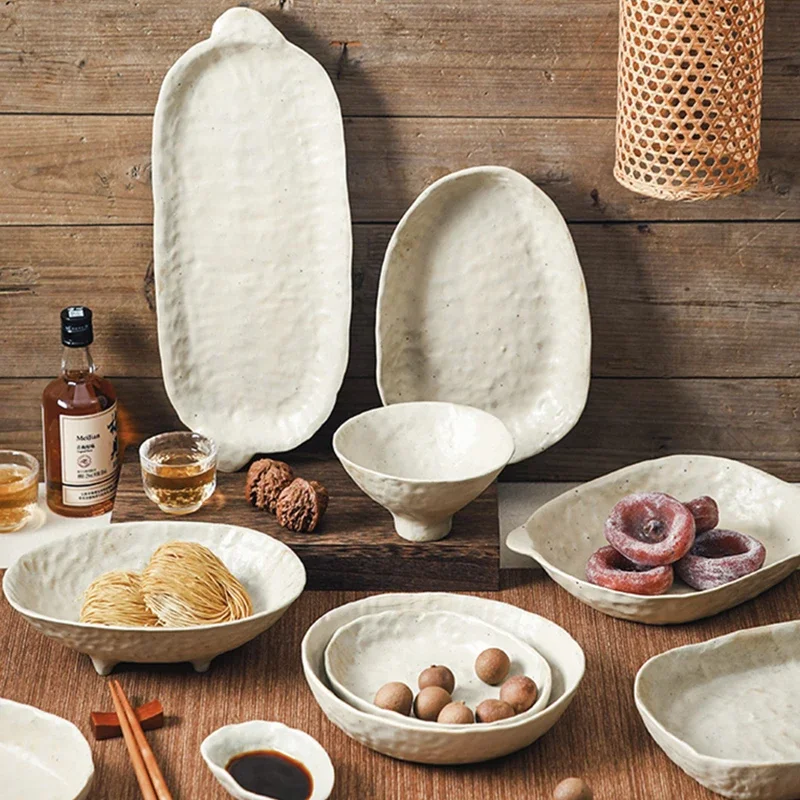 KINGLANG 20pcs Set Jingdezhen Handmade 4 Person Dinnerware Set Designed Retro Plate Ceramic Rice Bowl Tableware
KINGLANG 20pcs Set Jingdezhen Handmade 4 Person Dinnerware Set Designed Retro Plate Ceramic Rice Bowl Tableware