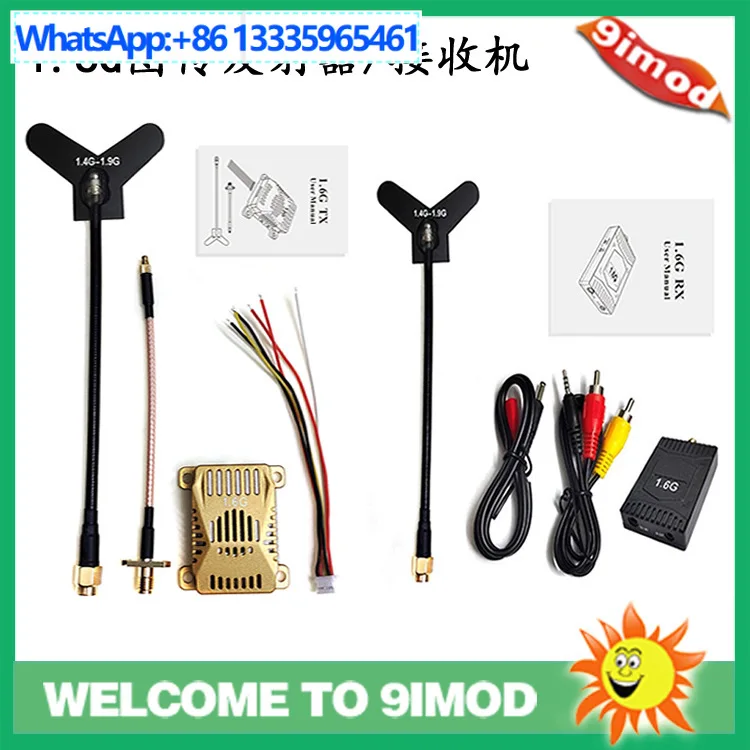 Комплект для аналоговой передачи изображения 1.6G 3W (передатчик/приемник) с поддержкой частот 1.4G, 1.5G, 1.6G, 1.7G, 1.8G
Комплект для аналоговой передачи изображения 1.6G 3W (передатчик/приемник) с поддержкой частот 1.4G, 1.5G, 1.6G, 1.7G, 1.8G