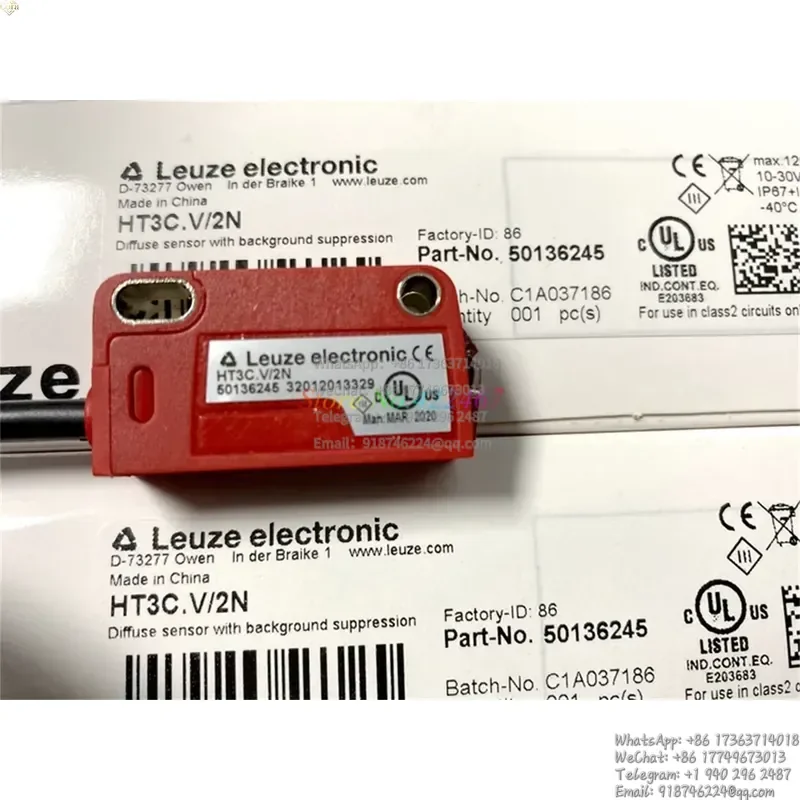 1PC HT3C.V/2N Or HT3C.V/4P LEUZE New Photoelectric Switch Sensor
1PC HT3C.V/2N Or HT3C.V/4P LEUZE New Photoelectric Switch Sensor