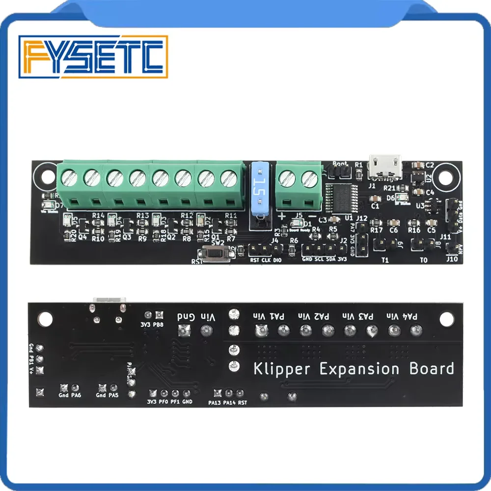 FYSETC 1pcs Voron 3D Printer STM32F042F6P6 MCU Klipper Expander high quality Voron 2.4 Expander 
FYSETC 1pcs Voron 3D Printer STM32F042F6P6 MCU Klipper Expander high quality Voron 2.4 Expander
