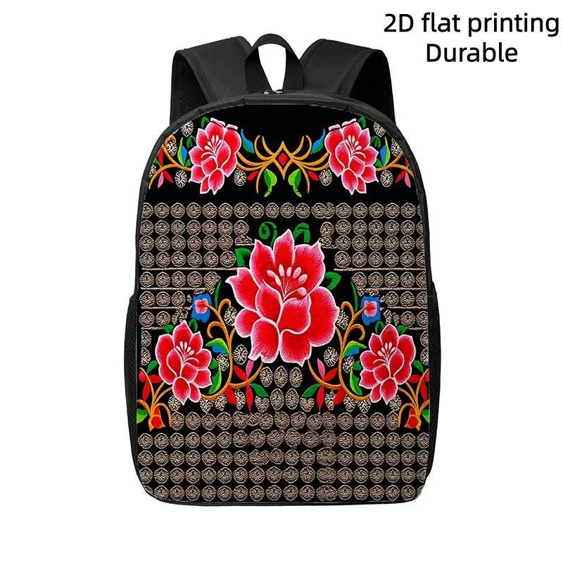 1 Piece, Floral Embroidered Backpack - Lightweight High Capacity Travel Backpack with Adjustable Straps
1 Piece, Floral Embroidered Backpack - Lightweight High Capacity Travel Backpack with Adjustable Straps