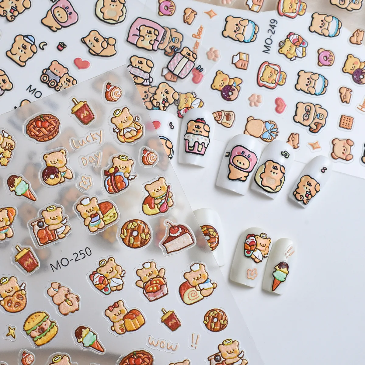 1pcs Cute Sketching Graffiti Animal Cat Dog Rabbit Bear Laser Nail Art Sticker Designs Self Adhesive Decoration Decal Acessories
1pcs Cute Sketching Graffiti Animal Cat Dog Rabbit Bear Laser Nail Art Sticker Designs Self Adhesive Decoration Decal Acessories