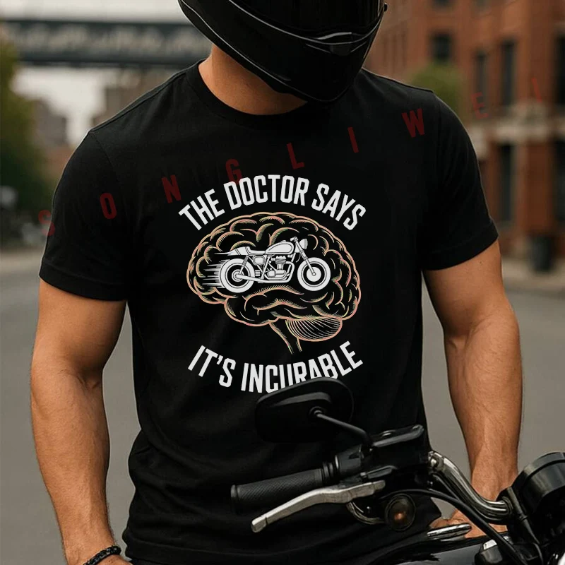 Funny Biker Quote For True Motorcycle Moto Summer Cotton T-shirt Short Sleeved Casual Fashion Basic TShirt
Funny Biker Quote For True Motorcycle Moto Summer Cotton T-shirt Short Sleeved Casual Fashion Basic TShirt