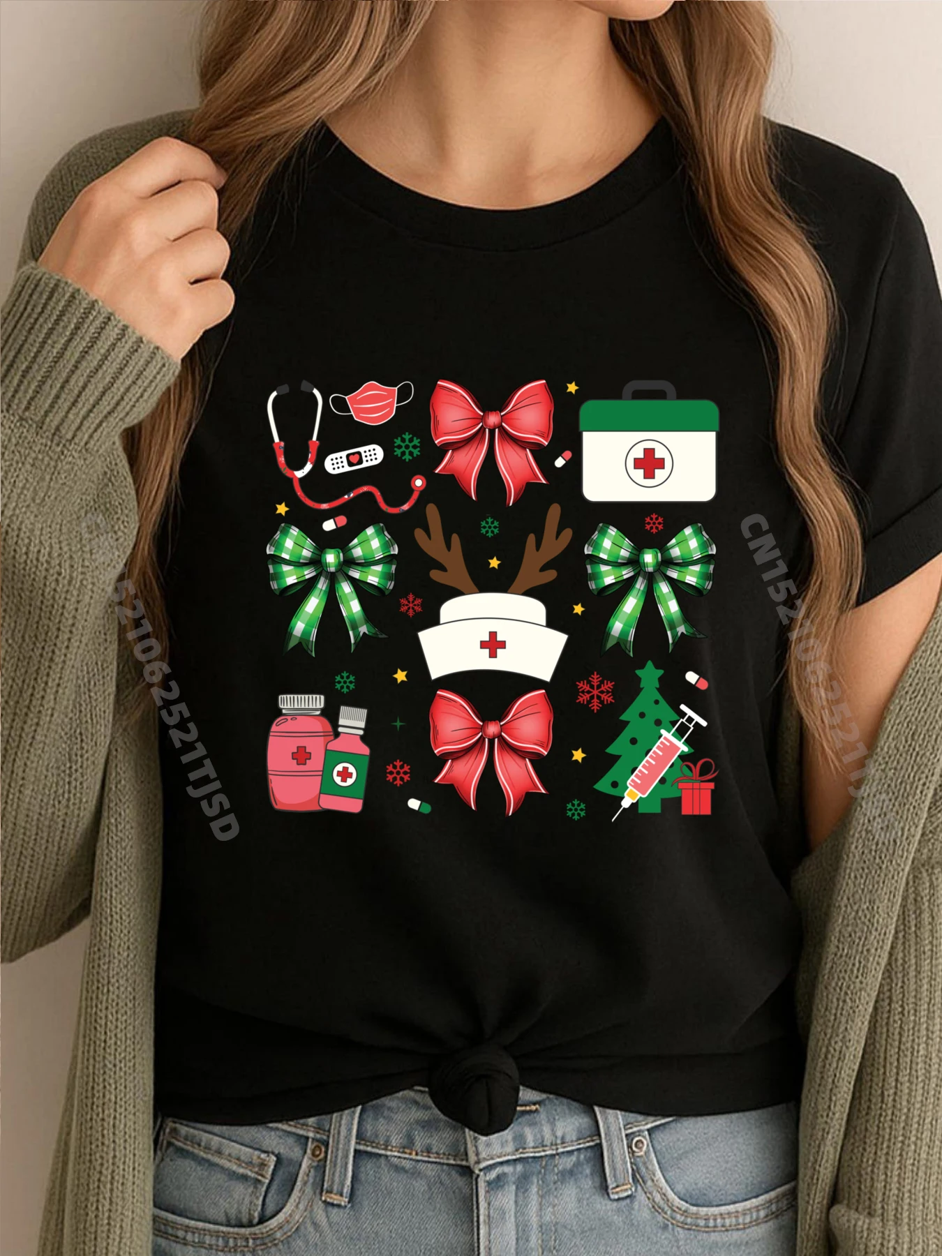 Кокетка Рождественская елка Торт Санта-Клаус Розовый Рождественский бант Белая футболка с рисунком Женская футболка Мужской национальный флаг День
Кокетка Рождественская елка Торт Санта-Клаус Розовый Рождественский бант Белая футболка с рисунком Женская футболка Мужской национальный флаг День