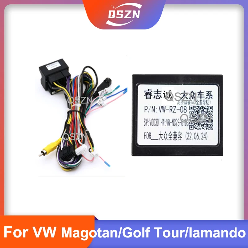 Car Audio 16PIN Android Power Cable Adapter With Canbus Box For Volkswagen Magotan Golf Tour lamando 2016+ Wiring Cable
Car Audio 16PIN Android Power Cable Adapter With Canbus Box For Volkswagen Magotan Golf Tour lamando 2016+ Wiring Cable