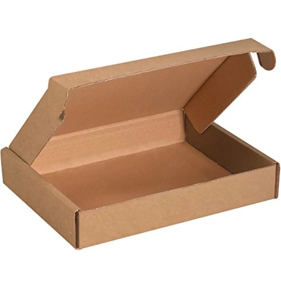 Brown/Kraft Corrugated Cardboard Deluxe Literature Mailer Box 11 1/8" L x 8 3/4" W x 2" H Pack of 50 Crush-Proof for Shipping a
Brown/Kraft Corrugated Cardboard Deluxe Literature Mailer Box 11 1/8" L x 8 3/4" W x 2" H Pack of 50 Crush-Proof for Shipping a