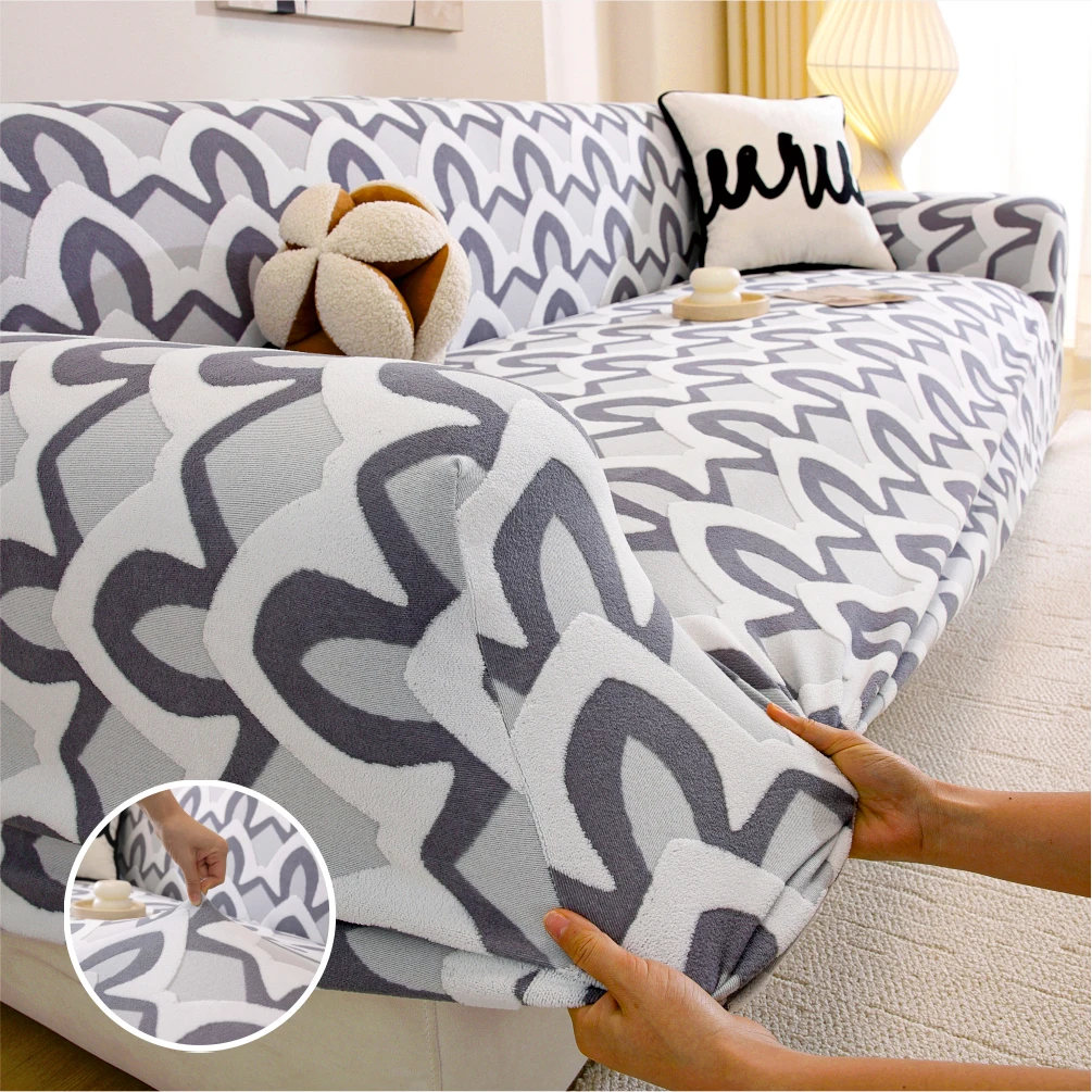 Soft & comfortable sofa cover fully covered with dust-proof sofa protective cover machine washable highly elastic pet friendly
Soft & comfortable sofa cover fully covered with dust-proof sofa protective cover machine washable highly elastic pet friendly