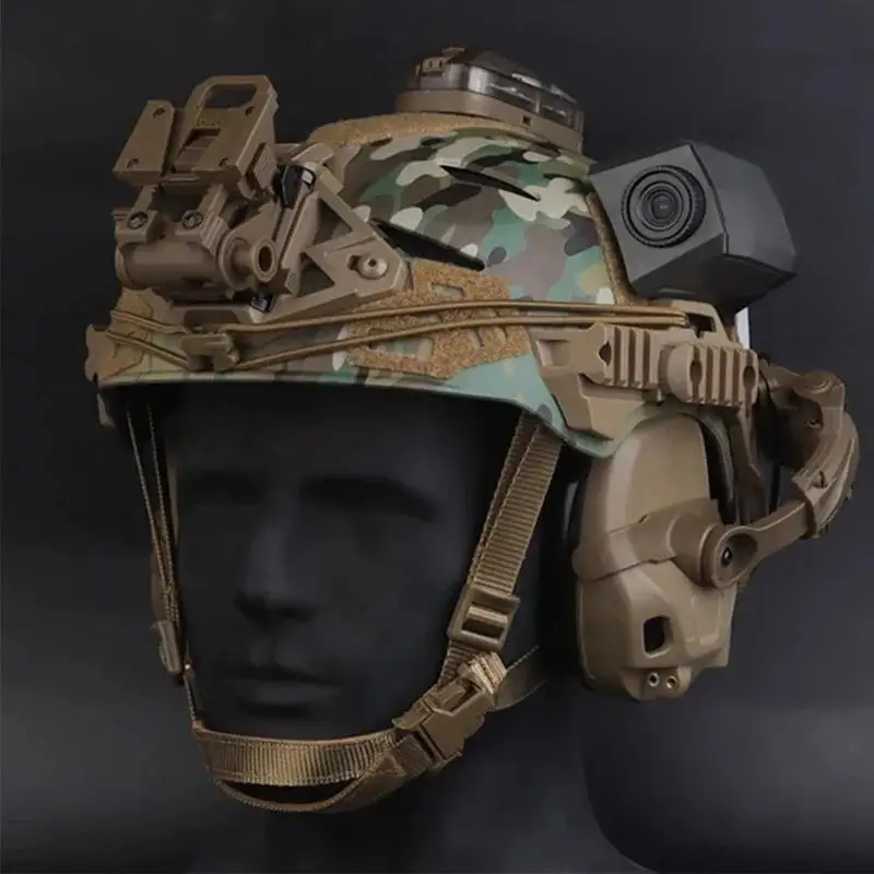 Tactical Helmet Adjustable Wendy 3.0 Training Simplified Version Helmet Animation and Game Protective Helmet Outdoor Riding Gear
Tactical Helmet Adjustable Wendy 3.0 Training Simplified Version Helmet Animation and Game Protective Helmet Outdoor Riding Gear