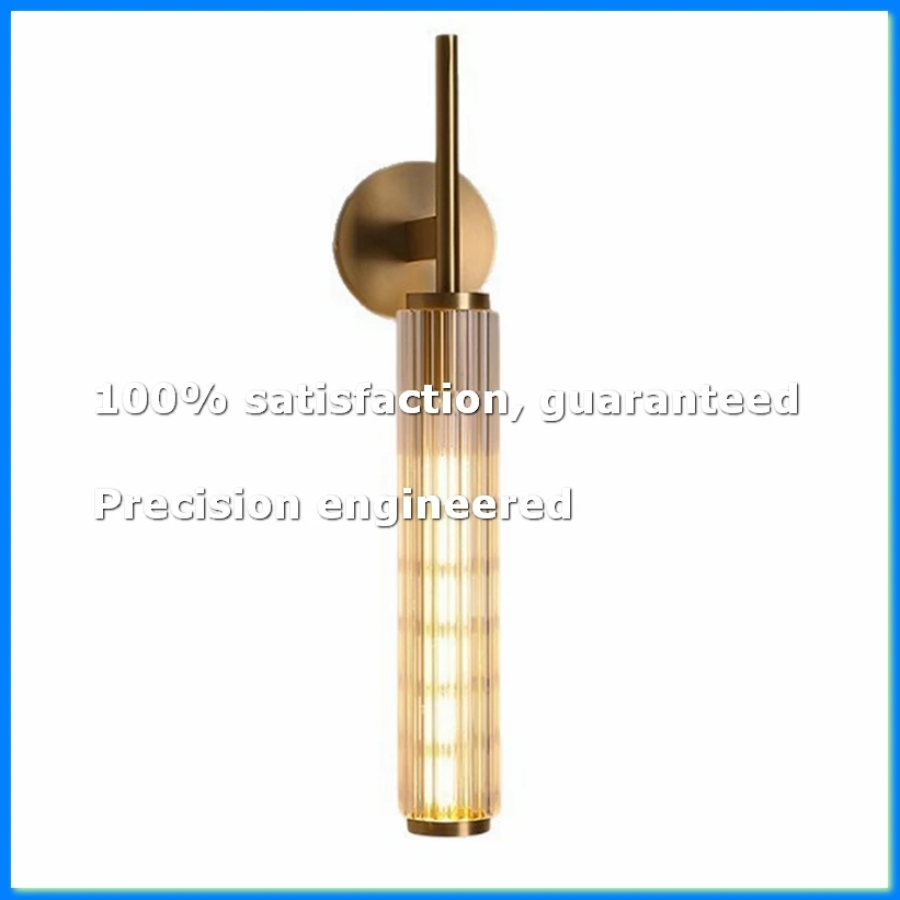 Modern Clear Glass Wall Light Gold Brass Indoor Foyer Bedroom Lamp E14 Bulb Aisle Bedroom Sconce-ABFB
Modern Clear Glass Wall Light Gold Brass Indoor Foyer Bedroom Lamp E14 Bulb Aisle Bedroom Sconce-ABFB