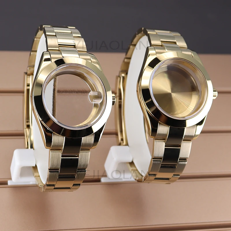 Gold 36mm/40mm Watch Case Bracelet Sapphire Glass For Oyster Air King Seiko nh35 nh34 nh36 nh38 Miyota 8215 Movement 28.5mm Dial
Gold 36mm/40mm Watch Case Bracelet Sapphire Glass For Oyster Air King Seiko nh35 nh34 nh36 nh38 Miyota 8215 Movement 28.5mm Dial