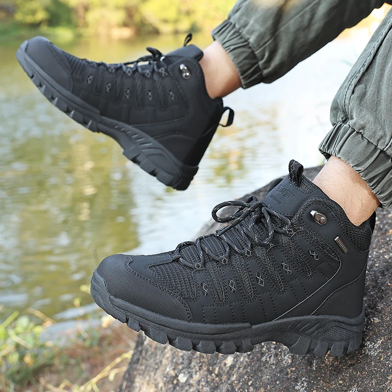 2026 Spring Leisure Men'S Hiking Camping Off Road Men'S Shoes Anti Slip Wear Resistant Strong Grip Mid Top Outdoor Shoes 39-46
2026 Spring Leisure Men'S Hiking Camping Off Road Men'S Shoes Anti Slip Wear Resistant Strong Grip Mid Top Outdoor Shoes 39-46