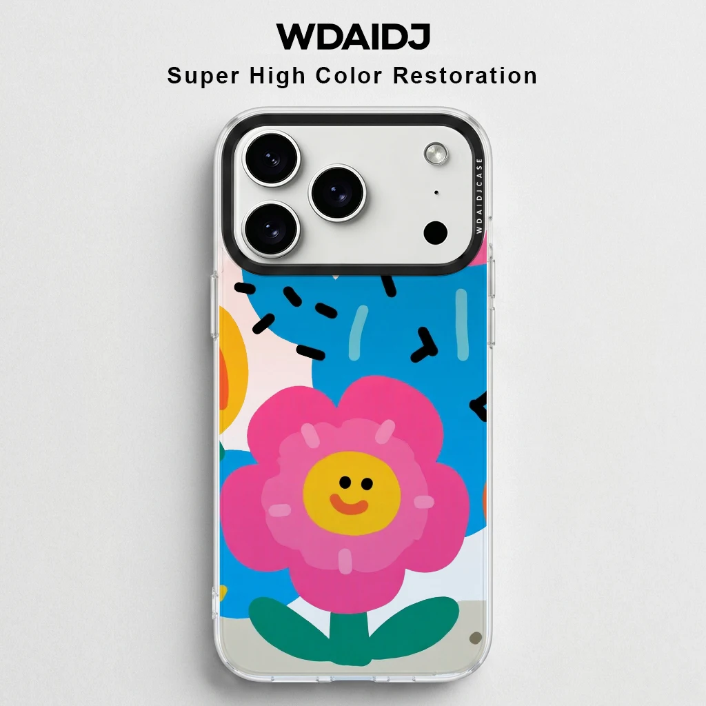 Dopamine Pink Happy Flower Print With Bright Colors Phone Case For iPhone 17 16 15 14 13 Cute Cartoon Anti Drop Clear Cover
Dopamine Pink Happy Flower Print With Bright Colors Phone Case For iPhone 17 16 15 14 13 Cute Cartoon Anti Drop Clear Cover