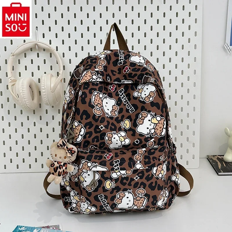 MINISO 2024 New Cartoon Hello Kitty Large Capacity Backpack for Students High Quality Nylon Lightweight and Versatile Backpack
MINISO 2024 New Cartoon Hello Kitty Large Capacity Backpack for Students High Quality Nylon Lightweight and Versatile Backpack