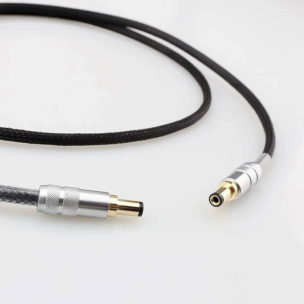 Hi-Fi Grade 23AWG Silver-Plated DC Power Cable, USB to 5.5×2.1/2.5mm Linear Power Supply Output Cord for Phono Stage & Amplifier
Hi-Fi Grade 23AWG Silver-Plated DC Power Cable, USB to 5.5×2.1/2.5mm Linear Power Supply Output Cord for Phono Stage & Amplifier
