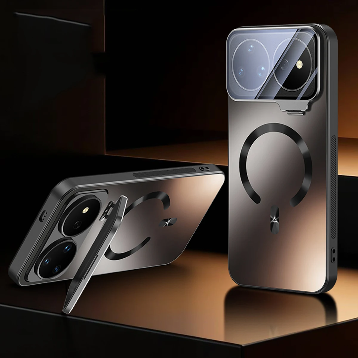 Wireless Charging Magnetic Lens Kickstand Case for Huawei Nova 16 Ultra 16Pro Nova15 Pro, Built-in Camera Protection Phone Cover
Wireless Charging Magnetic Lens Kickstand Case for Huawei Nova 16 Ultra 16Pro Nova15 Pro, Built-in Camera Protection Phone Cover