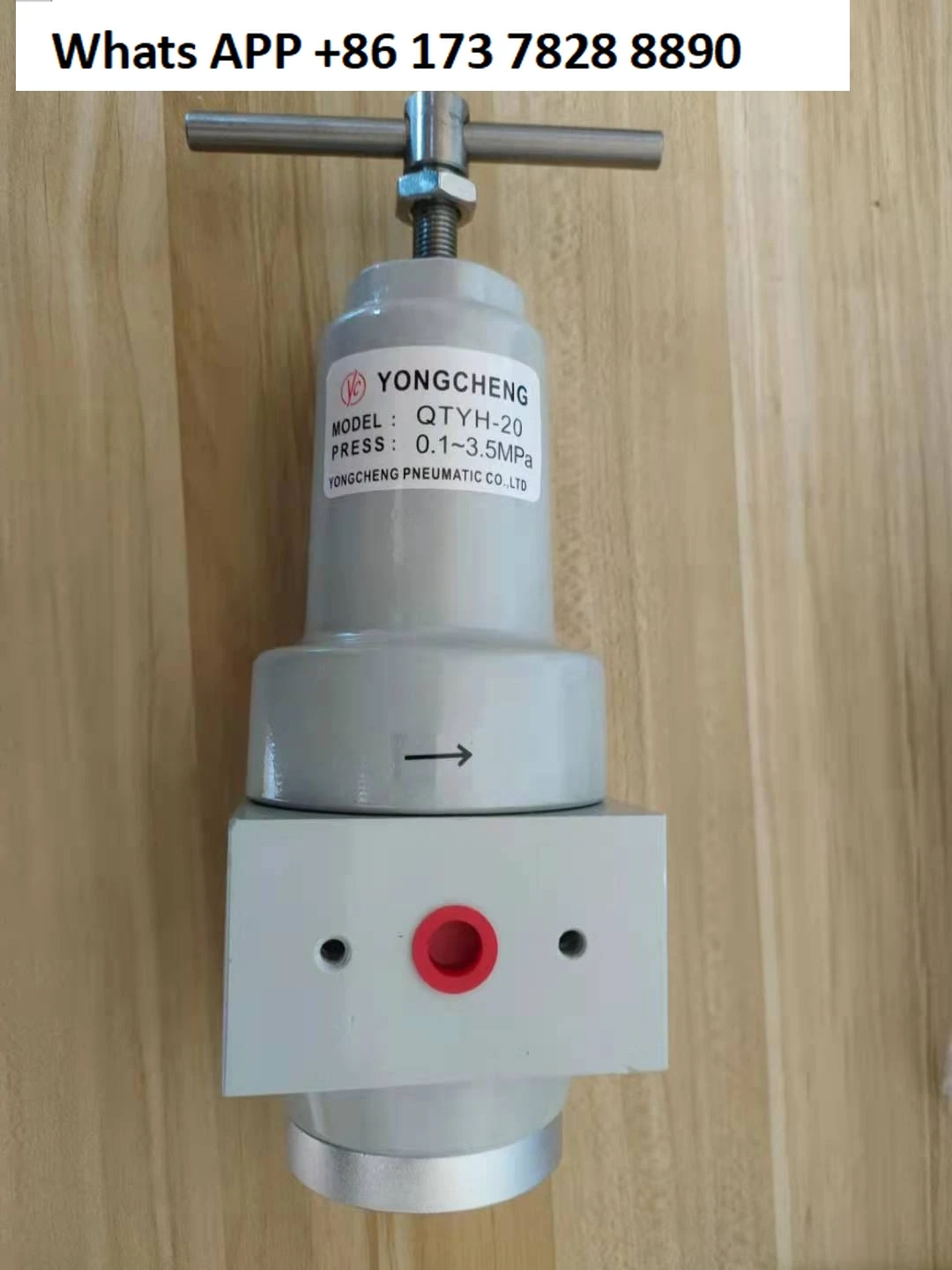 YONGCHENG Yongcheng QTYH-20 high pressure reducing valve, special accessories for blow molding machine
YONGCHENG Yongcheng QTYH-20 high pressure reducing valve, special accessories for blow molding machine