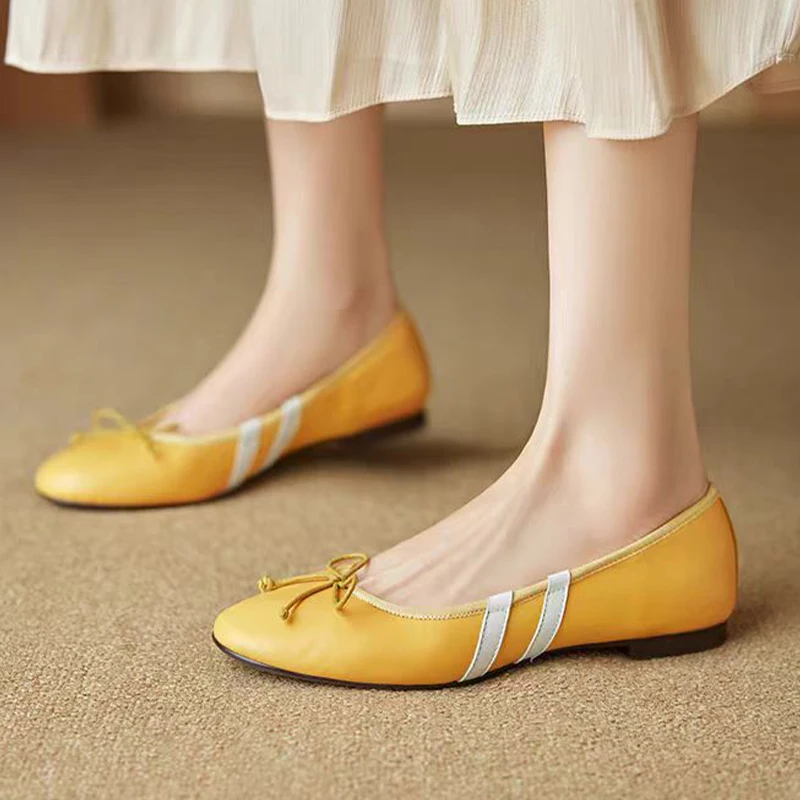 Women Bow Loafers Shoes Summer Flats Sandals Causal Shoes 2025 Brand New Sport Sneakers Dress Shallow Ballet Sandalias De Mujer
Women Bow Loafers Shoes Summer Flats Sandals Causal Shoes 2025 Brand New Sport Sneakers Dress Shallow Ballet Sandalias De Mujer