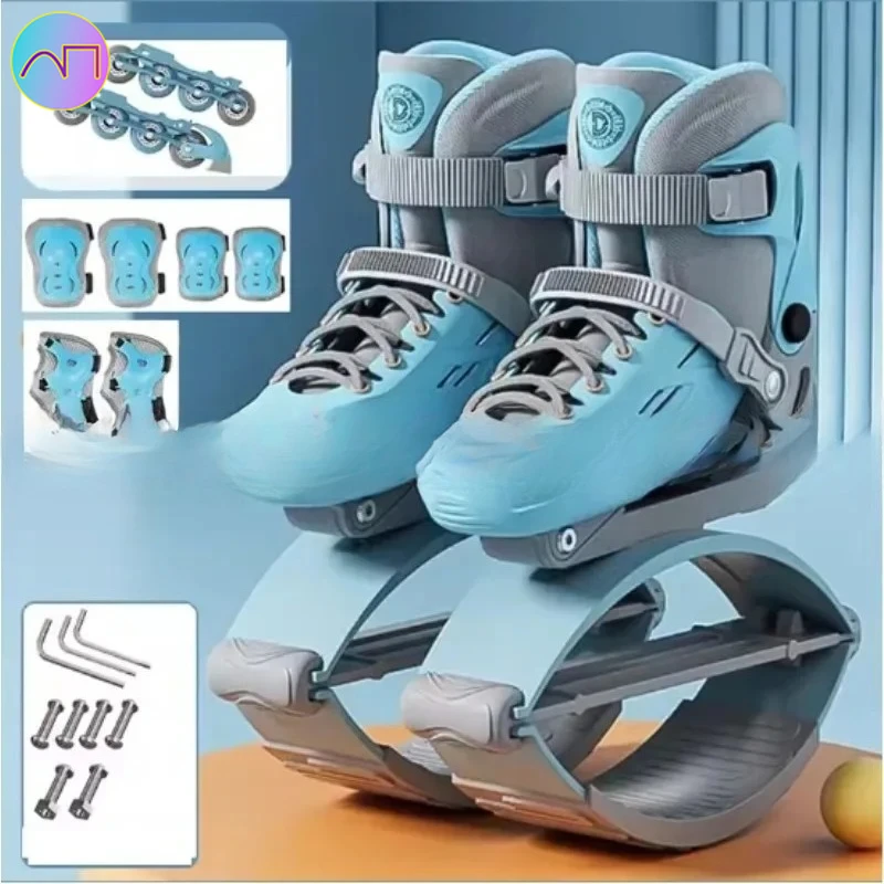 Эластичная обувь для взрослых, девочек и мальчиков, прыжки, фитнес, катание на роликовых коньках, прыжки, кенгуру, спортивный одноклассник
Эластичная обувь для взрослых, девочек и мальчиков, прыжки, фитнес, катание на роликовых коньках, прыжки, кенгуру, спортивный одноклассник